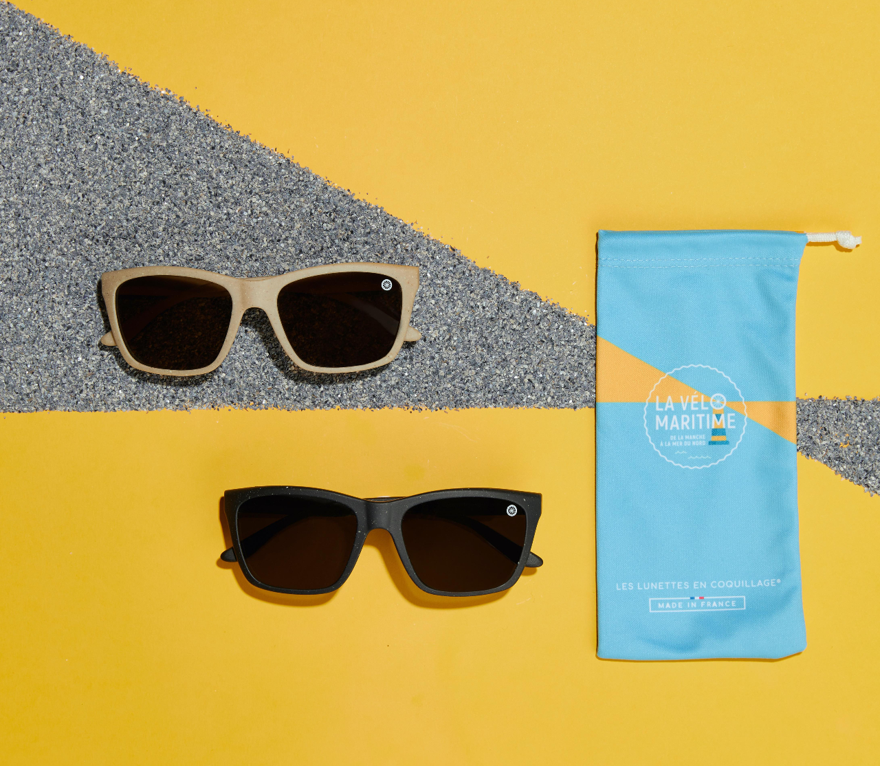 lunettes en coquillages
