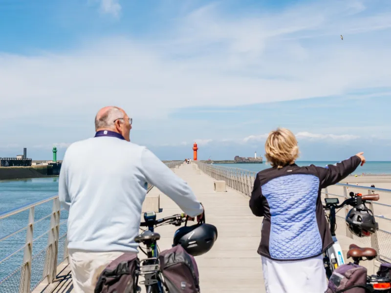 La jetée de Boulogne-sur-Mer