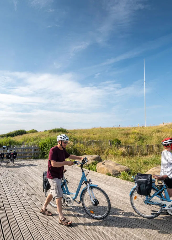 Grand Site des Deux Caps sur la côte d'Opale - La Vélomaritime / EuroVelo 4