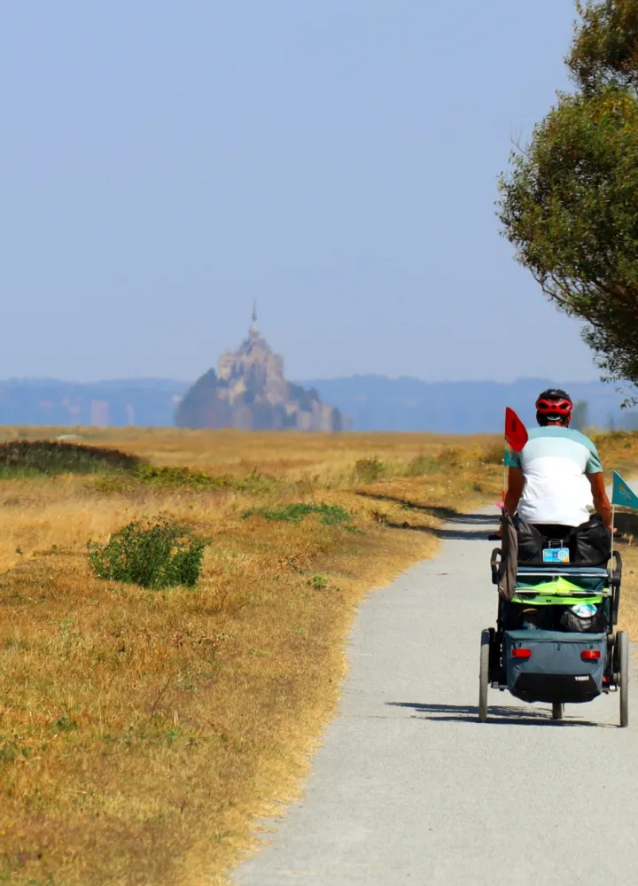 L'arrivée au Mont, magique !