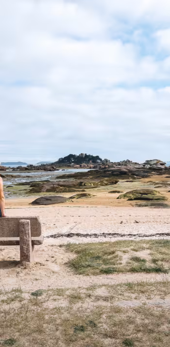 Der Strand von Tourony in Trégastel