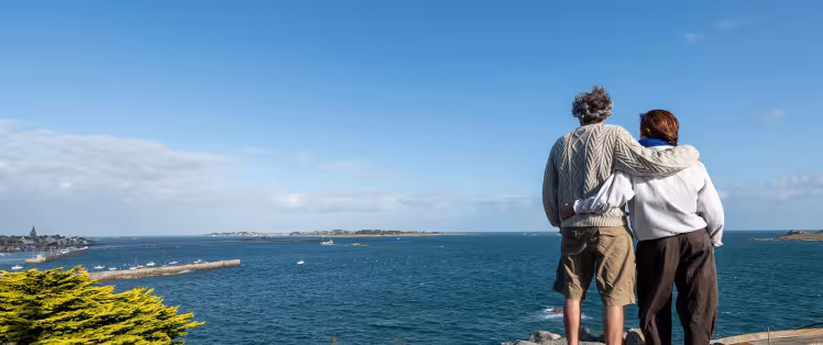 Vue sur Roscoff