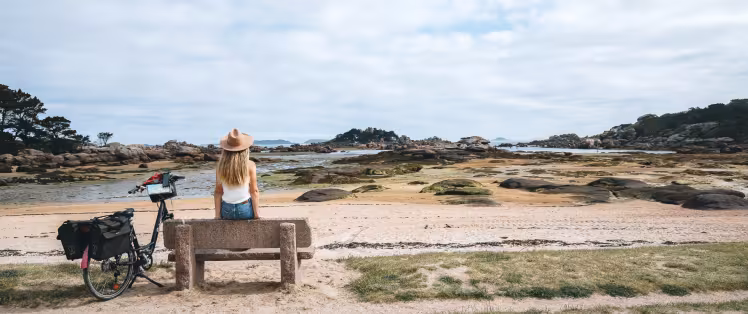 Der Strand von Tourony in Trégastel