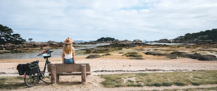 Der Strand von Tourony in Trégastel