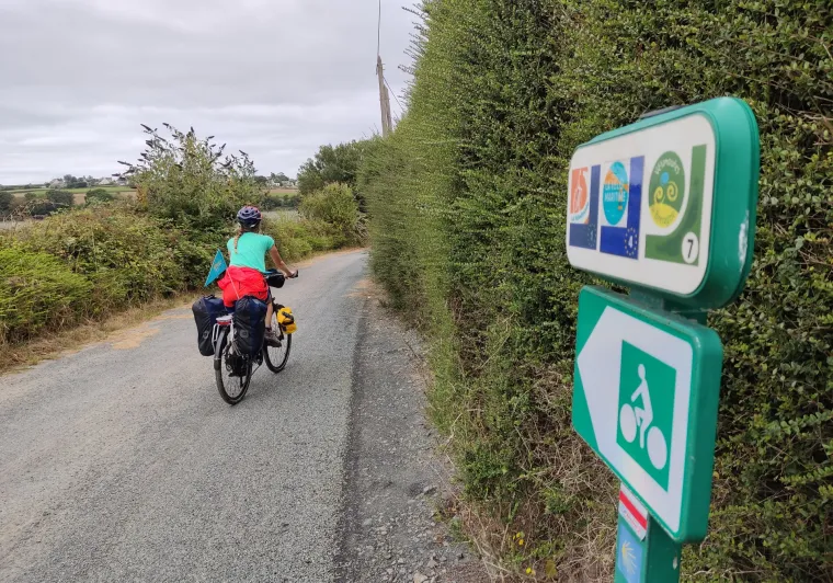 Itinéraires connectés à La Vélomaritime