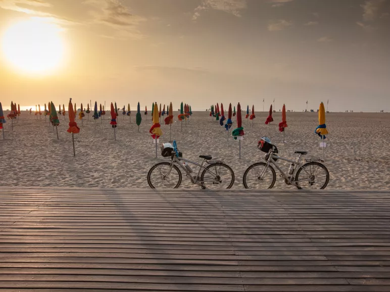 De Deauville à Honfleur à vélo